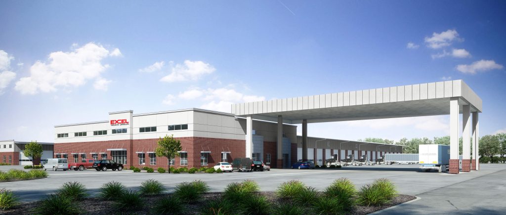 Excel Truck Group Rock Hill Rendering