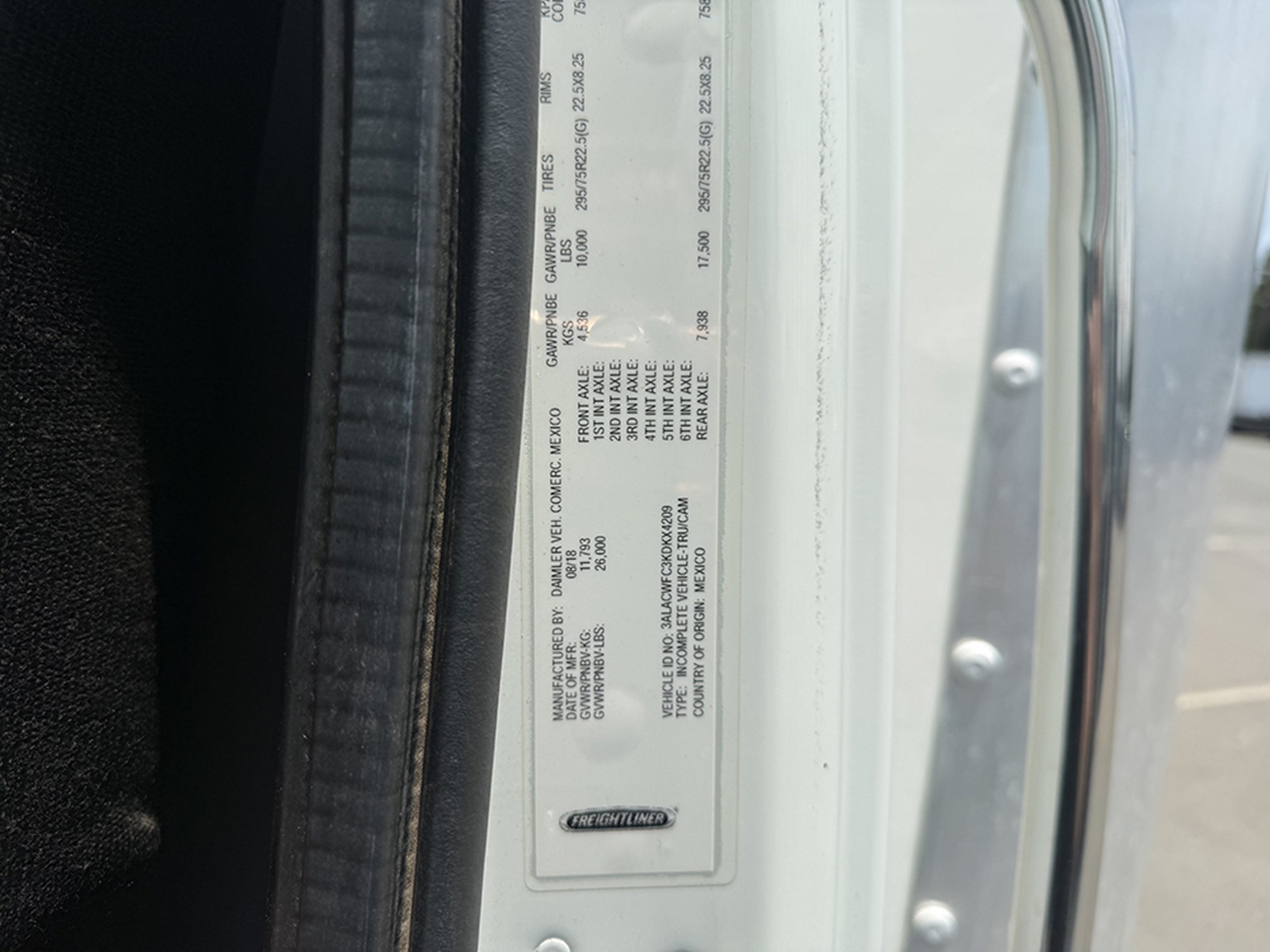 2019 Freightliner M2 1782412403296 2019 Freightliner M2 1782412403296