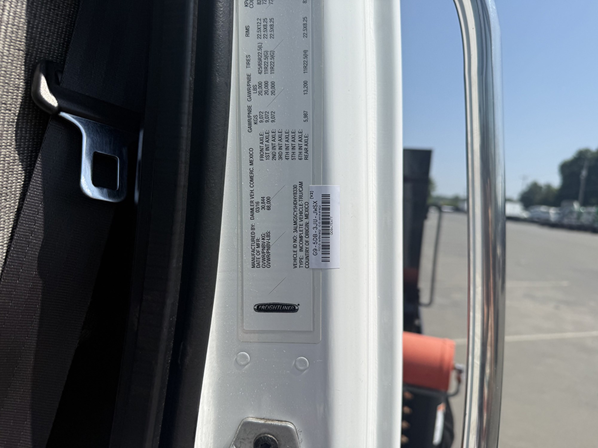 2017 Freightliner 108SD 1783006065706 2017 Freightliner 108SD 1783006065706