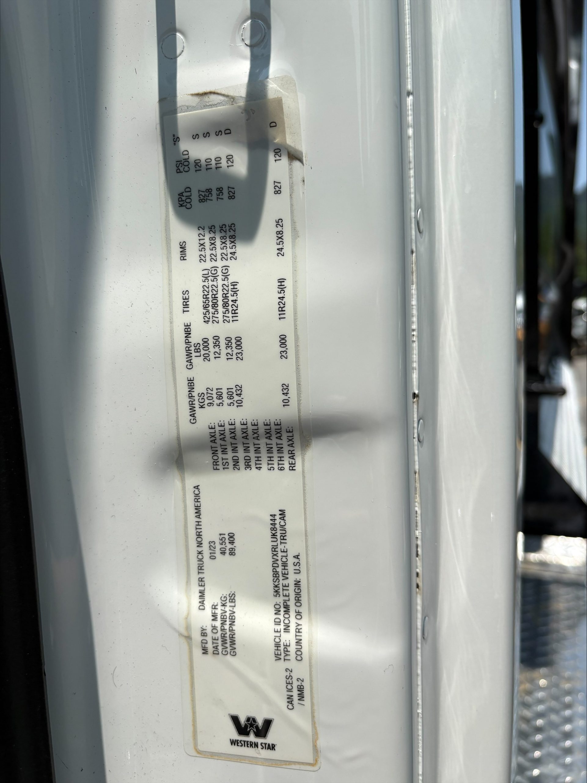 2024 Western Star 47X 1784222397253 2024 Western Star 47X 1784222397253