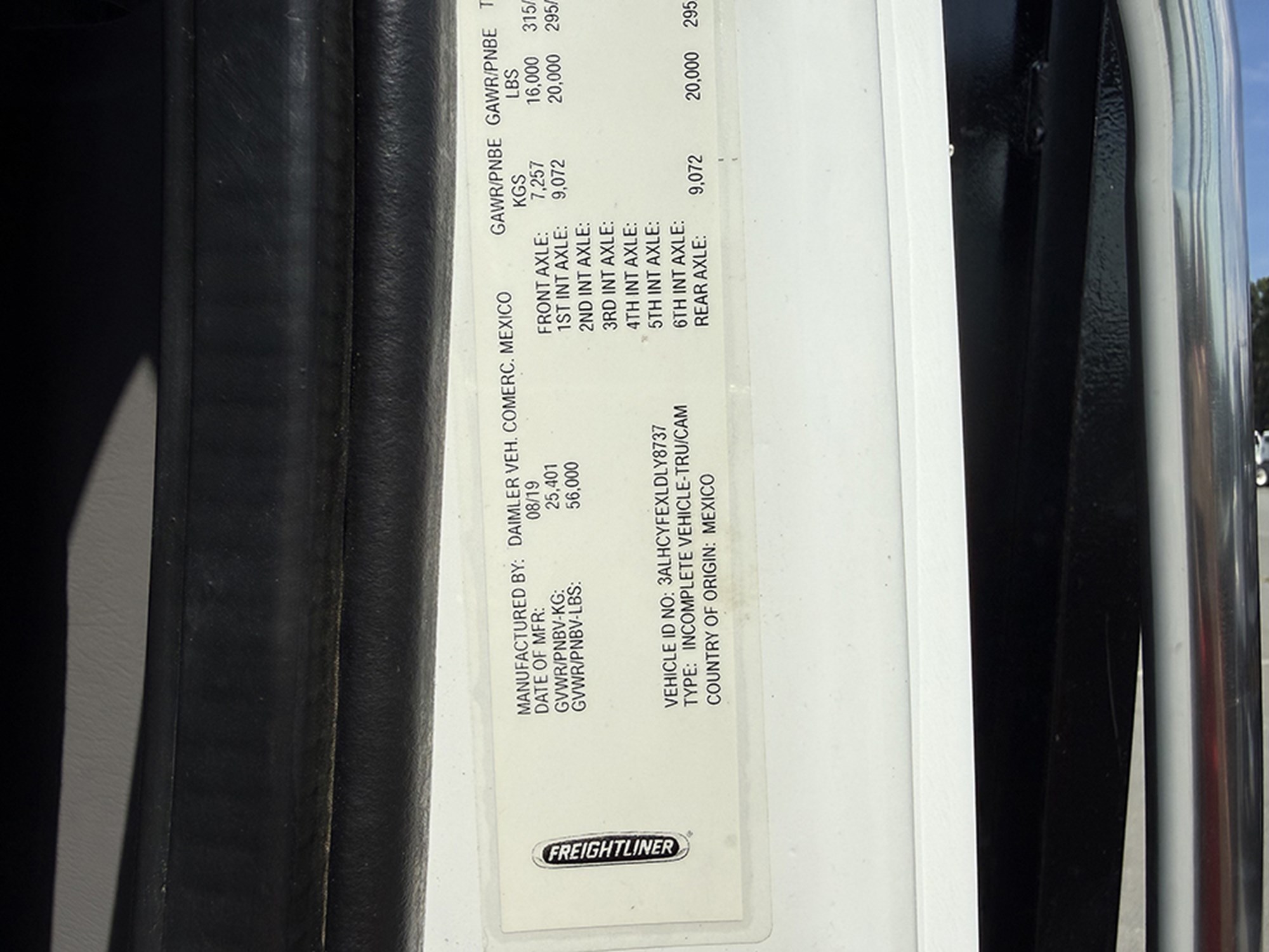 2020 Freightliner M2 1789496182603 2020 Freightliner M2 1789496182603